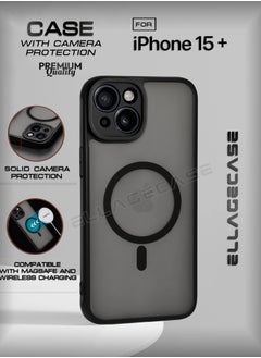 Case for iPhone 15 Plus, Ultra Thin Frameless Case With MagSafe Wireless Charging, Solid Camera Protection, Shockproof Magnetic Black Cover - pzsku/Z722C27B243E29D87CC76Z/45/_/1728896792/4cf442ae-ec2b-4d9a-9b4c-1f7c38ba39ea