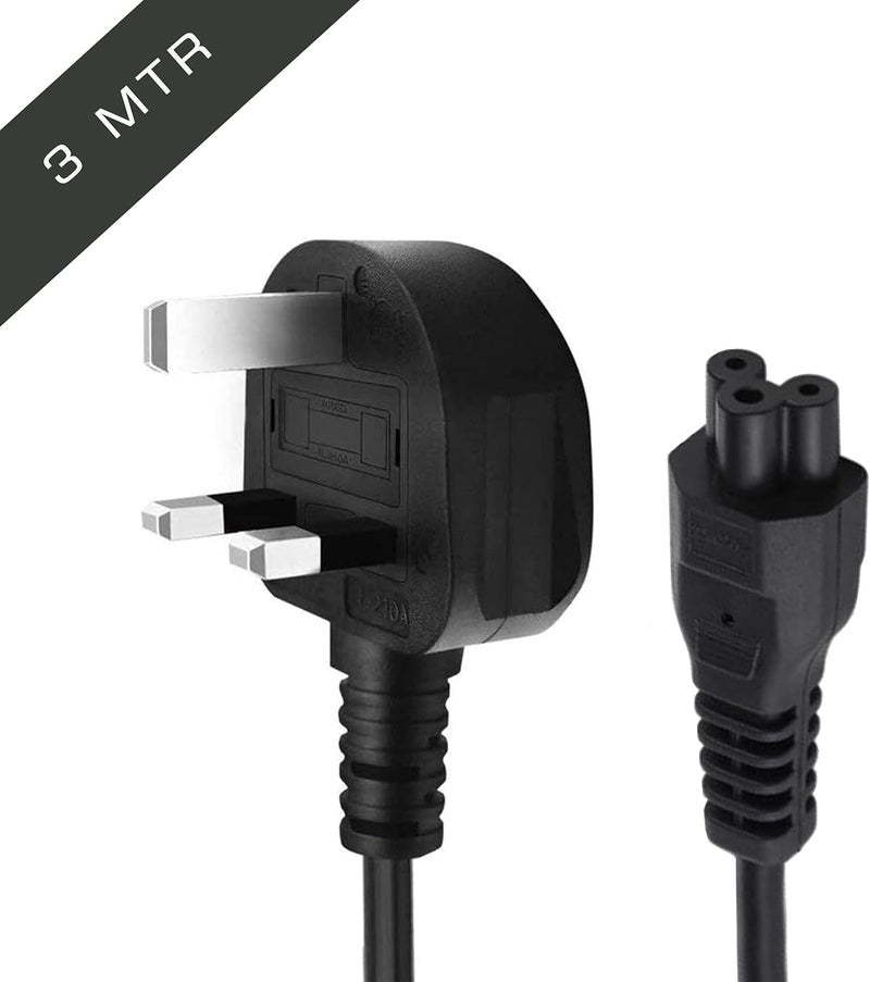 S-TEK Laptop Power Cable 3 Meters - Image 2