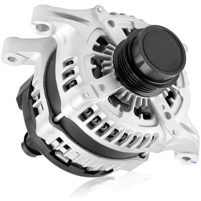 Farrme 11664 Car Alternators 200Amp Fit for Ford Explorer 2013-2019, Fusion 2013-2020, Edge, Taurus 2013-2017, for Lincoln MKZ MKC MKT Automotive Replacement Alternators 2032790 High Output Alternator - Image 1