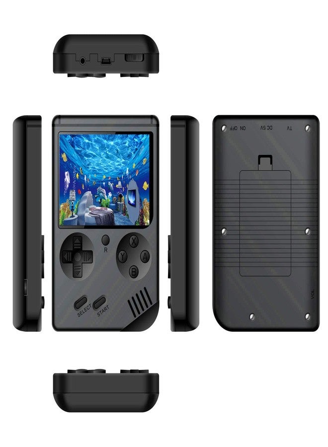 JAFATOY Retro Handheld Games Console for Kids/Adults, 168 Classic 8 Bit Games 3 inch Screen Video Games with AV Cable Play on TV (Black) - Image 4