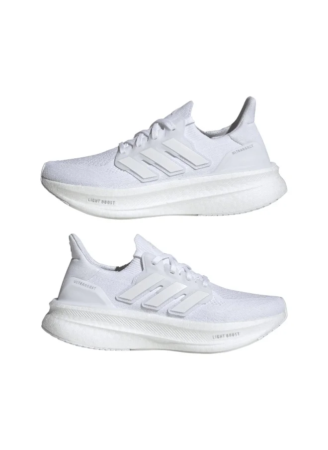 اديداس Adidas Ultraboost 5 W White Running Shoes For Women 3.5