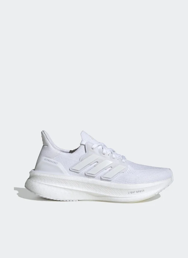 اديداس أديداس ألترابوست 5 دبليو سنيكرز نسائي أبيض 3.5