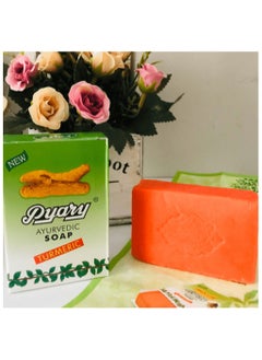 Pyary Ayurvedic Soap 6 Pcs Green  - Image 3