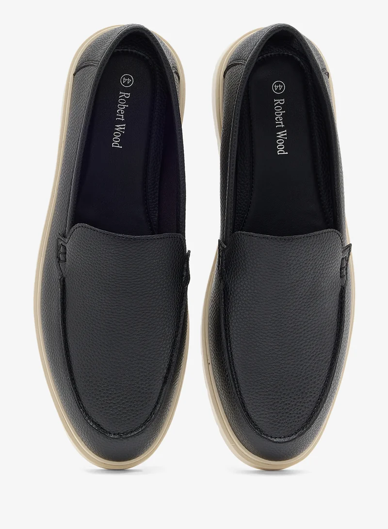 Robert Wood  Faux Leather Loafers for Men | Best Price UAE