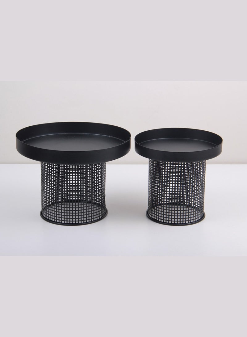 Dessert stand set with serving tray set and napkin holder  - Image 2
