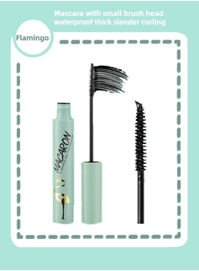 Flamingo Mascara with small brush head waterproof thick slender curling 7.5ML - Image 1