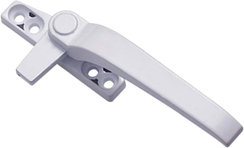 klarako Aluminum Alloy Window Handle with Locks Universal Handle Key Locking for Double Glazing Door Turning White Right - Image 3