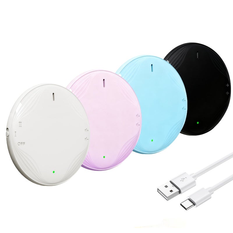Purple Rechargeable 90 to 120 Db Volume Level Adjustable Vibration Alarm for Doors Windows Glass Breakage Anti Theft Sensor Home Security Simple Installation - Image 3