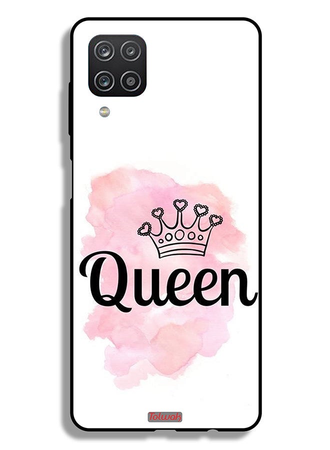 Tolwak Samsung Galaxy A12 Protective Case Cover Queen Art - Image 1