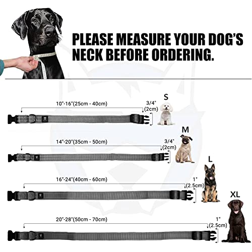 HANK 3M Reflective Dog collar | Dog neck belt Soft Breathable Mesh Collar for dogs with Adjustable Buckle | Dog belt Protect your dog neck from choking Lightweight & Comfort-fit (X-Large, Neon Orange) - Image 5