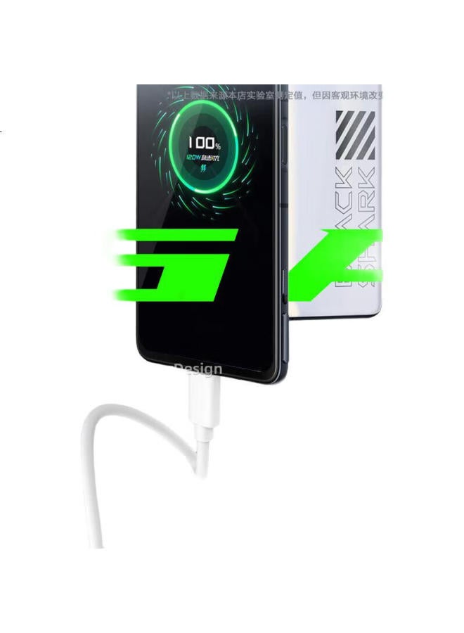 Trendsetter 6A 120W Fast Charging Cable For Black Shark Data Cable, Compatible With 5/4/5Pro/4Spro/5Rs/3S/3, 5/4 Gaming Phones - Image 3
