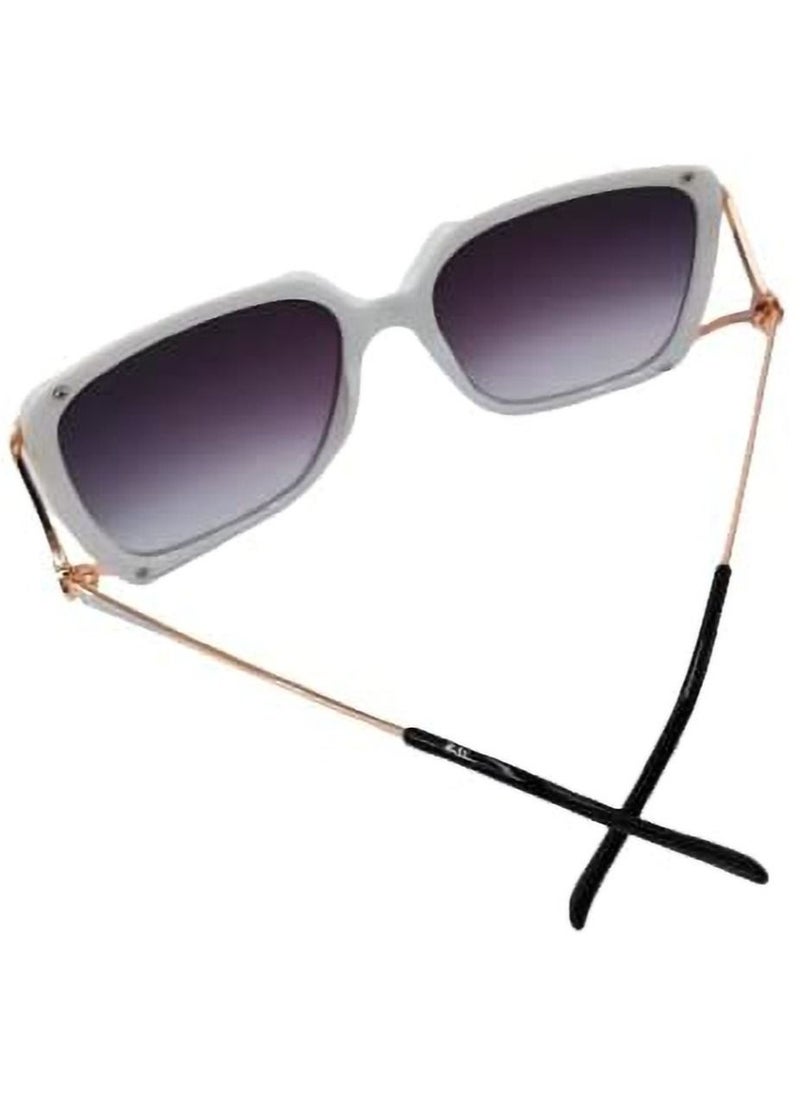 Estelle - Square,Cat Shape Sunglasses , Classic Vintage Ladies Trendy Sun Glasses Shades UV Protection - Image 1