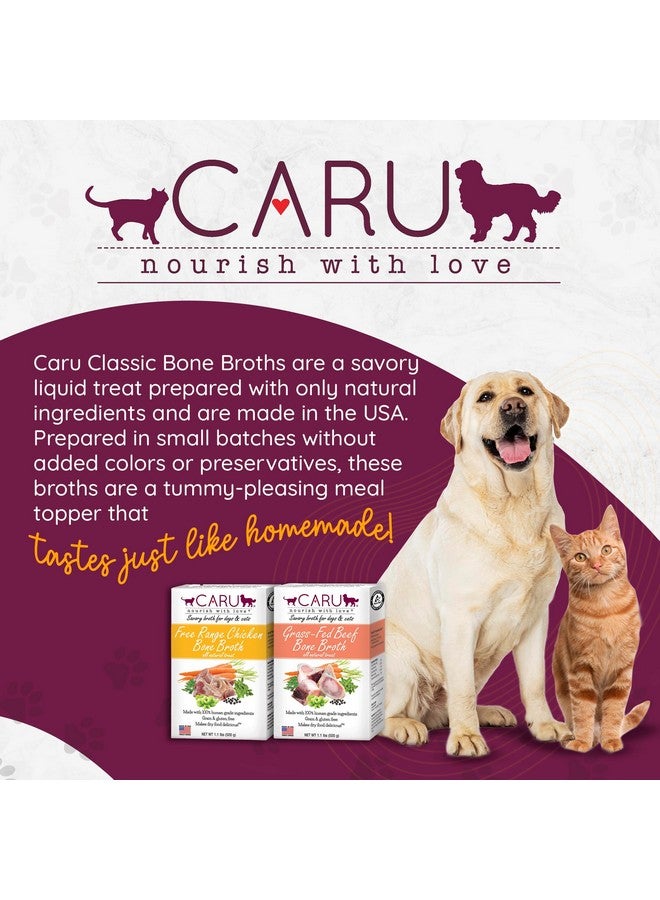Caru Free Range Chicken Bone Broth For Dogs And Cats, Moistens Dry Food Or Pour Over Freeze Dried Raw Food, Grain And Gluten Free, Non-Gmo Ingredients (1.1 Lbs) - Image 3