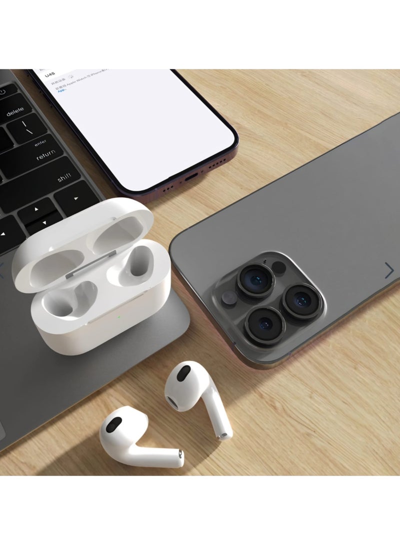 DUDAO U4S TWS Wireless Earbuds Bluetooth 5.3, In-Ear with Touch Control, White - Image 1