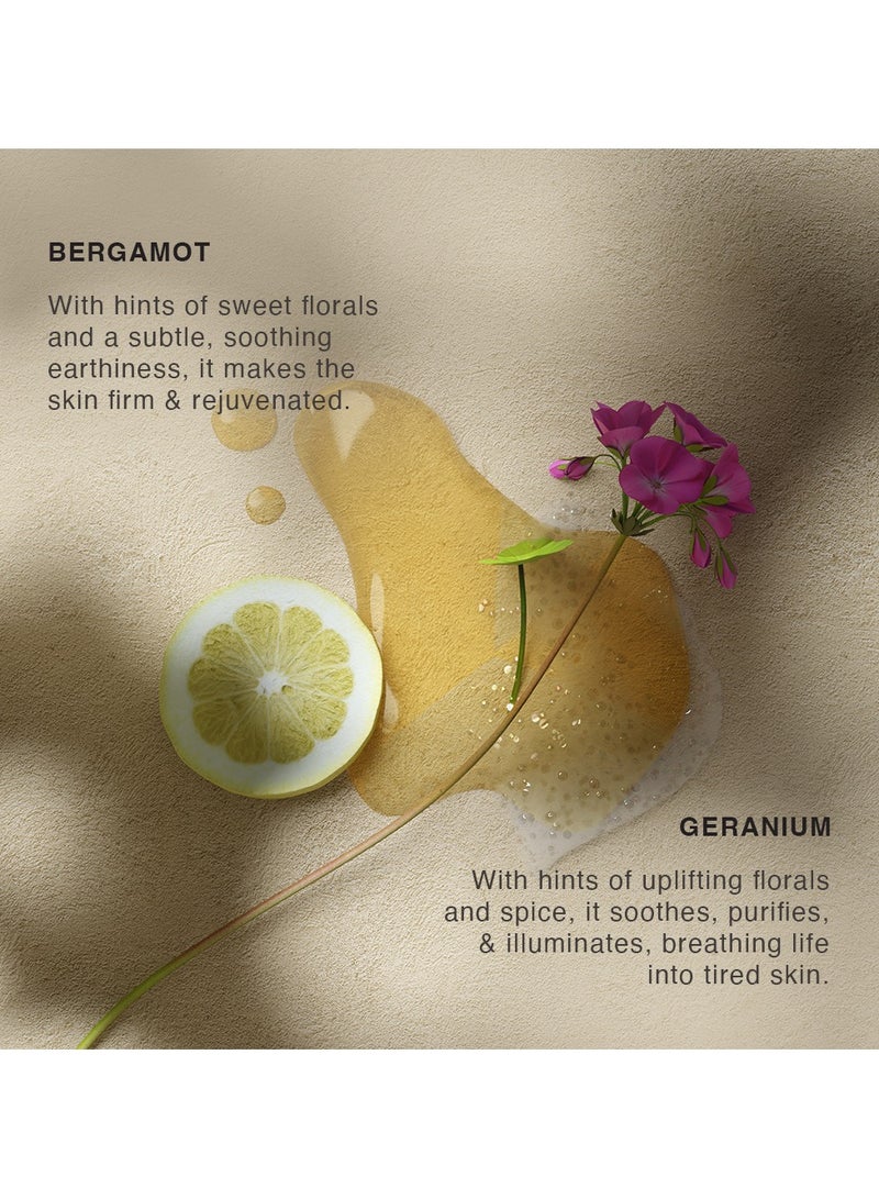 Vinci Botanicals Vinci Botanicals Bergamot Geranium Body Cleanser | Aromatic Body Wash to Hydrate & Balance Skin | Alternative to Regular Soap | Fresh & Sweet Aroma | Vegan, Cruelty & Paraben-Free | 500 ml - Image 4