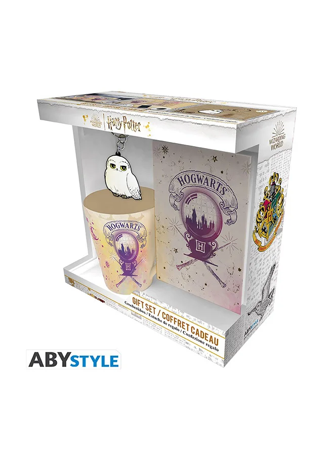 ABYstyle ABYstyle HARRY POTTER - Pck Mug250ml + KeyringPVC + Notebook Hogwarts