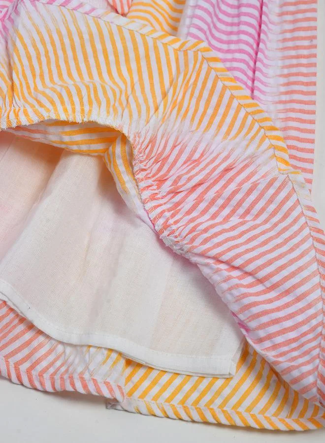 بيلا مودا Striped Casual Cotton Dress by Styli