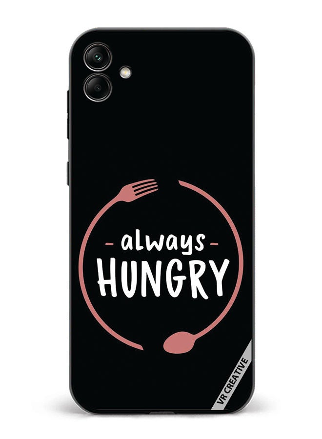 VR CREATIVE Protective Case Cover For Samsung Galaxy A04 Always Hungry Design Multicolour - Image 1
