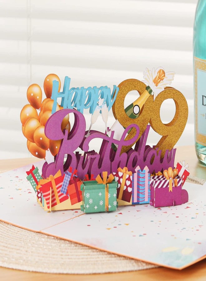 Liif 99th Happy Birthday Card - Image 1