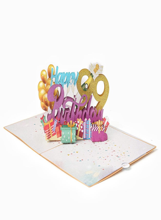 Liif 99th Happy Birthday Card - Image 4