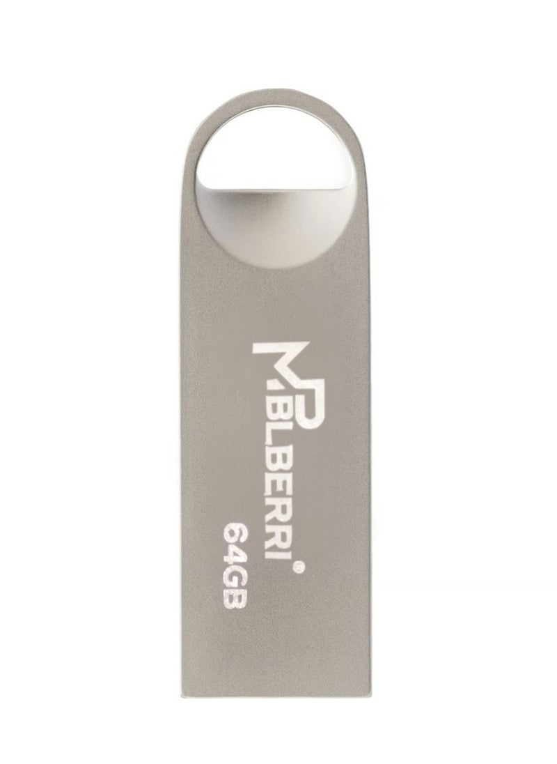 mpBLBERRI 64GB USB 2.0 Flash Drive | mpBLBERRI BLB-F1003  - Image 2