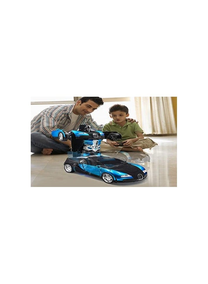 Replica 2 in 1 Automatic Robot Converted Remote Control Car with Light Sound 1:16 Scale Deformation RC Car Toy Kids Boys Girls - Image 3