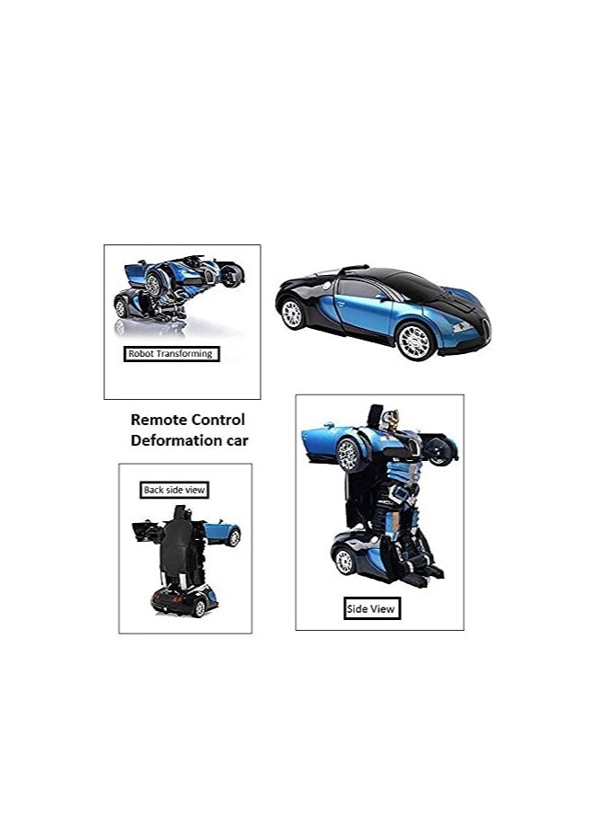 Replica 2 in 1 Automatic Robot Converted Remote Control Car with Light Sound 1:16 Scale Deformation RC Car Toy Kids Boys Girls - Image 5