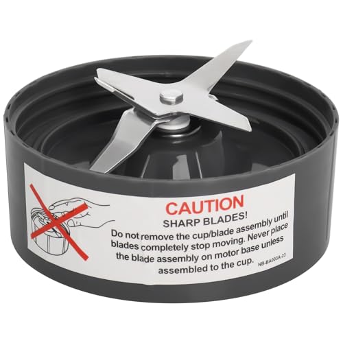 Wadoy NB-202 Replacement Extractor Blade Compatible with Nutribullet NB-202 1000W Blender, Upgrade Sharper Cross Blade Replace for Nutribullet Prime - Image 1
