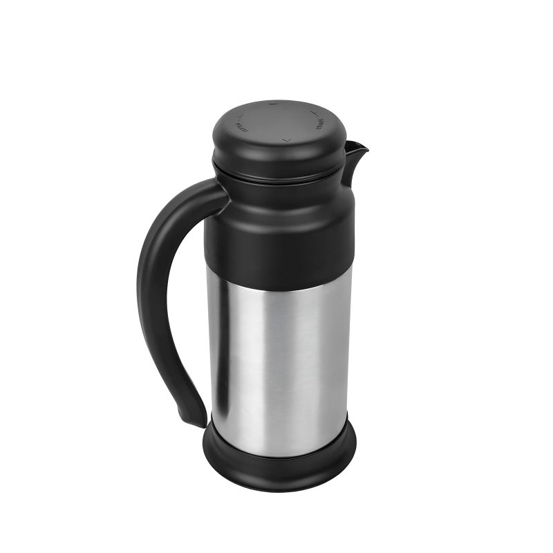  TOMAKEIT Creamer Pitcher for Coffee,0.75L/25 Oz Thermal Coffee Carafe,Stainless Steel Coffee Carafes for Keeping Hot and Cold,Double-Wall Design,12-Hour Hot & Cold,Leak-Proof,Portable for Travel,Camping,Office - Image 1