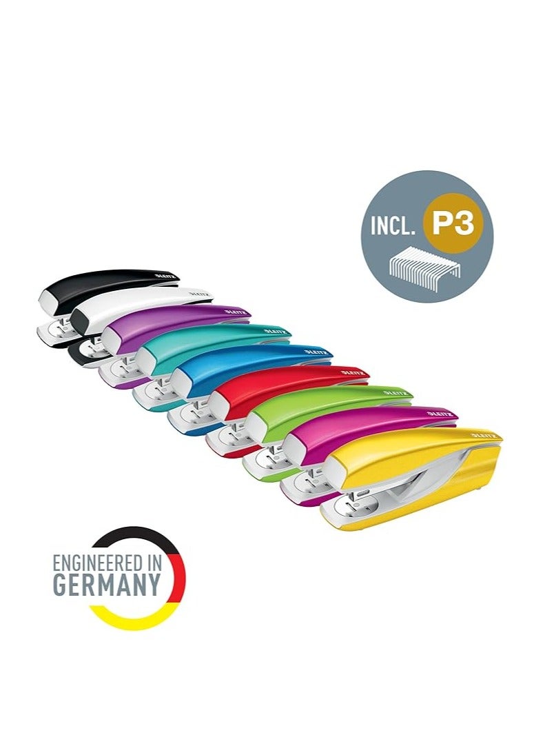 Leitz Stapler, 30 Sheet Capacity, Ergonomic Metal Body, Includes Staples, WOW Range, 5502 - Pearl White - Image 5