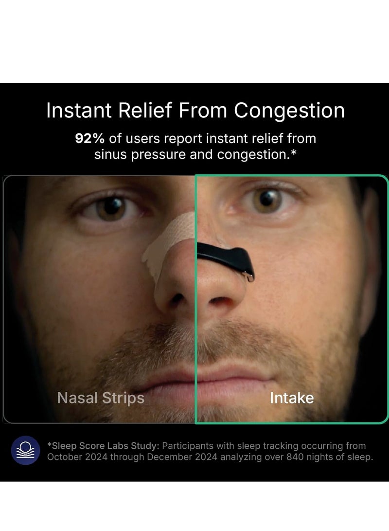 30 Count Breathing Nasal Strip Starter Kit,Boost Oxygen Intake, Reduce Snoring,Improve Sleep Quality,White - Image 3