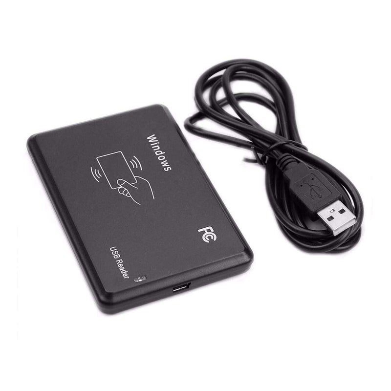 HiLetgo 125Khz EM4100 USB RFID ID Card Reader Swipe Card Reader Plug and Play with Cable First 10 Digit (Only Read 125kHz ID Card, See Product Pictures) - Image 5