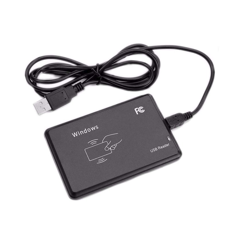 HiLetgo 125Khz EM4100 USB RFID ID Card Reader Swipe Card Reader Plug and Play with Cable First 10 Digit (Only Read 125kHz ID Card, See Product Pictures) - Image 4