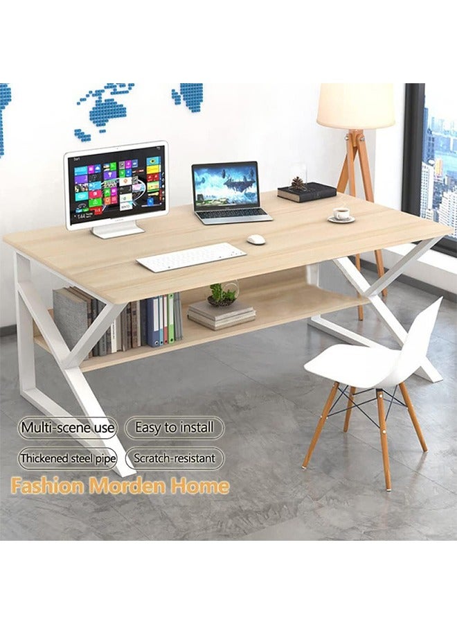 Generic Computer Desk, Large Compact Studying table,Laptop Writing Table,Computer PC Gaming Desk For Small Space,Home,Office,Bedroom,Study  - Image 4