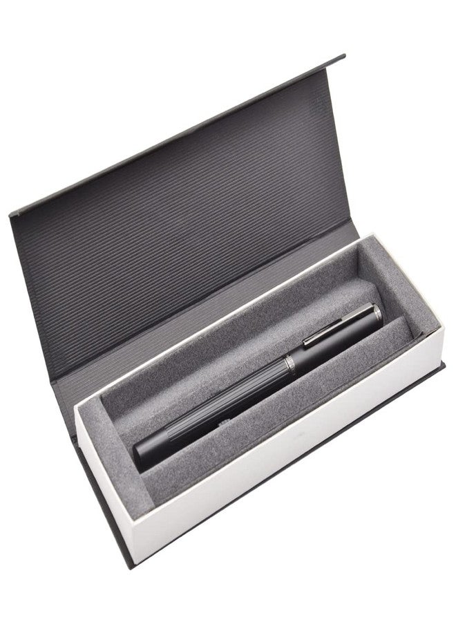 Gullor Metal Fountain Pen with Converter and Gift Box, Black, Fine Nib - Image 5