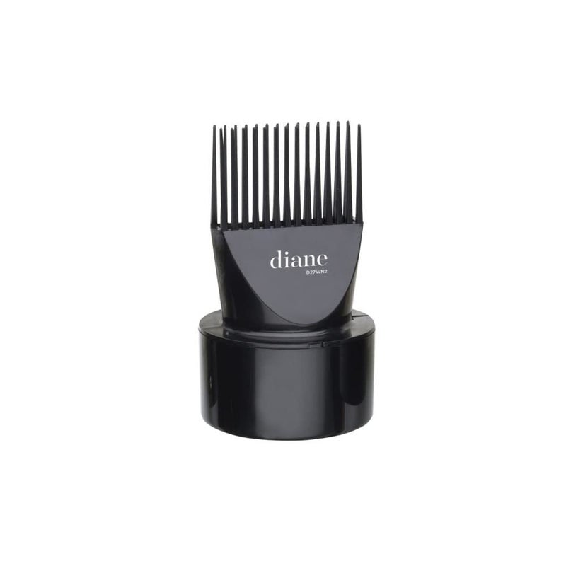 Diane Diane Dryer Pick Attachment  Blow Dryer Comb Attachment Fits Most Dryers with 2 Barrels  Black  D27WN2  - Image 4