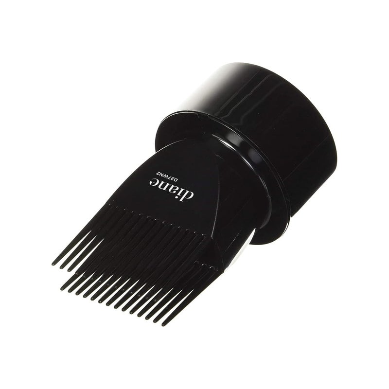 Diane Diane Dryer Pick Attachment  Blow Dryer Comb Attachment Fits Most Dryers with 2 Barrels  Black  D27WN2  - Image 1