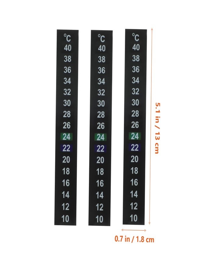 BESPORTBLE Liquid Crystal Thermometer Strip for Indoor Use - 15pcs Color-Changing Adhesive Temperature Measuring Strips for Aquariums and Brews Easy to Read Temperatures Random Color - Image 4