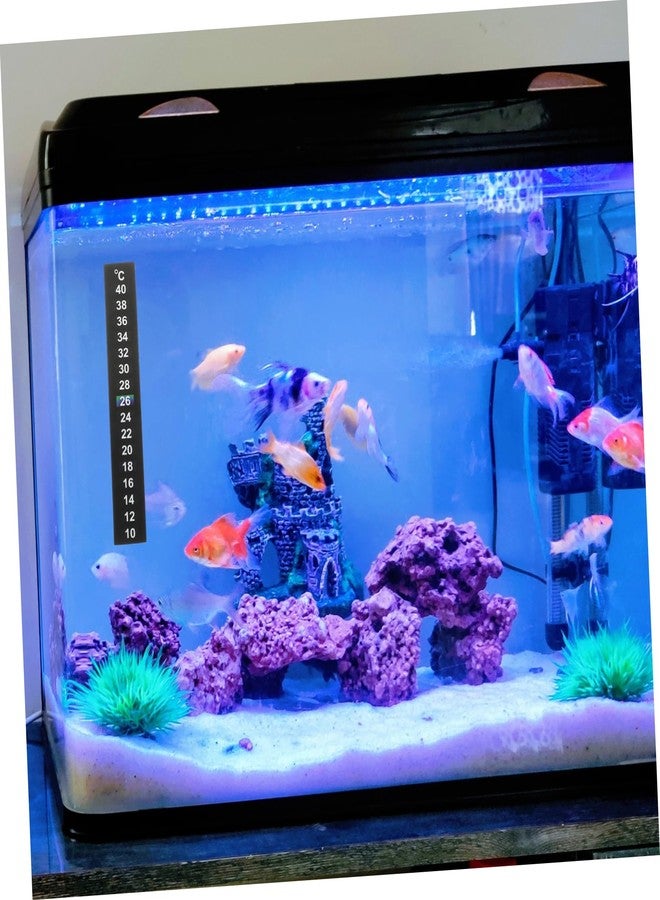 BESPORTBLE Liquid Crystal Thermometer Strip for Indoor Use - 15pcs Color-Changing Adhesive Temperature Measuring Strips for Aquariums and Brews Easy to Read Temperatures Random Color - Image 3