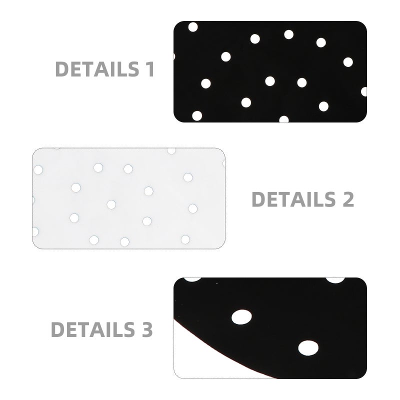 4Pcs Air Fryer Mats Reusable Steamer Liners Practical Baking Mats (Black,White) - Image 5