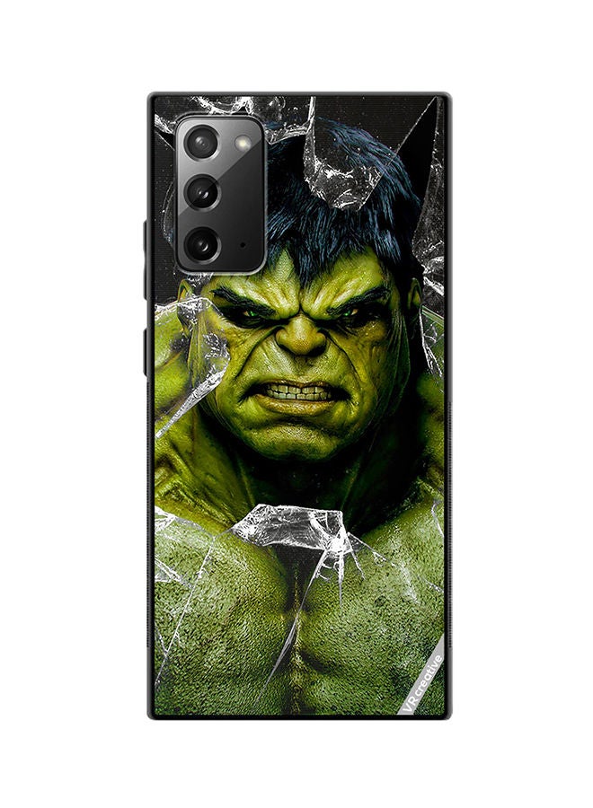 VR CREATIVE Protective Case Cover For Samsung Galaxy Note20 5G Hulk Design Multicolour - Image 1