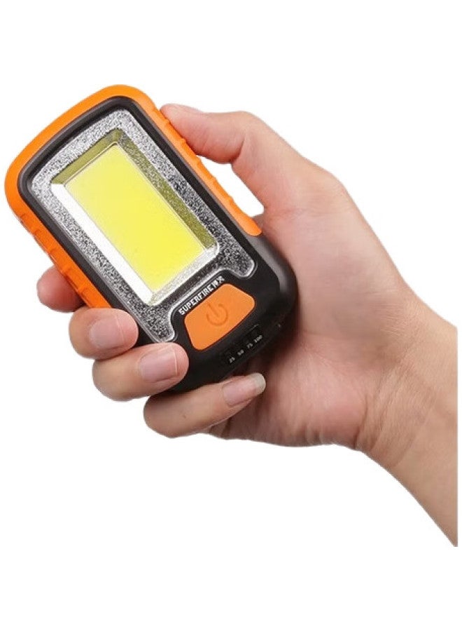 SupFire Gj01 Multifunctional Work Light With Magnet, Emergency Power Outage Car Repair Light, Rechargeable Outdoor Portable Flashlight - Image 1
