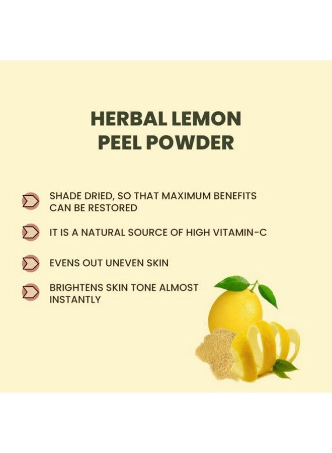 Gloeid Lemon Powder Multani Powder Rose Powder Orange Powder (50 Gm Each) (200 Gm) For Face Pack - Image 5