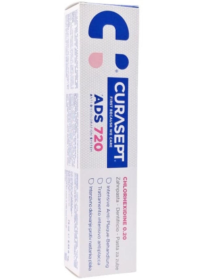Curasept ADS 720 Tooth Paste 75ml - Image 2