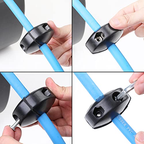 HOOTSUM Ball Stopper for 3/8" ID Spring Driven Air Hose Reel, Adjustable Hose Bumper for Auto Rewind Retractable Hose Reel Need to Screw Tightly - Image 4