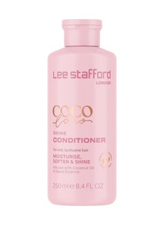 Lee Stafford Lee Stafford London Coco Shine Conditioner, Moisturizes, Softens & Adds Shine For Dull Hair, 250Ml  - Image 1