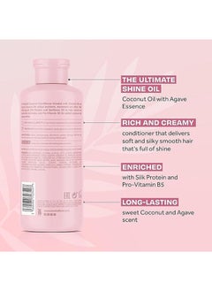 Lee Stafford Lee Stafford London Coco Shine Conditioner, Moisturizes, Softens & Adds Shine For Dull Hair, 250Ml  - Image 3