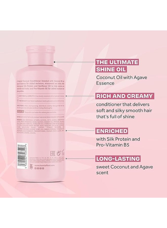 Lee Stafford بلسم لي ستافورد لندن كوكو شاين، يرطب، ينعم ويضيف لمعة للشعر الباهت، 250 مل - Image 3