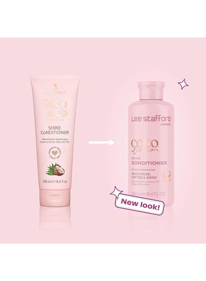 Lee Stafford بلسم لي ستافورد لندن كوكو شاين، يرطب، ينعم ويضيف لمعة للشعر الباهت، 250 مل - Image 5