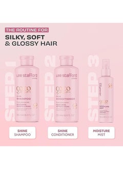 Lee Stafford Lee Stafford London Coco Shine Conditioner, Moisturizes, Softens & Adds Shine For Dull Hair, 250Ml  - Image 4